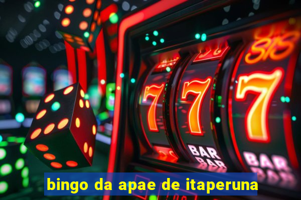 bingo da apae de itaperuna